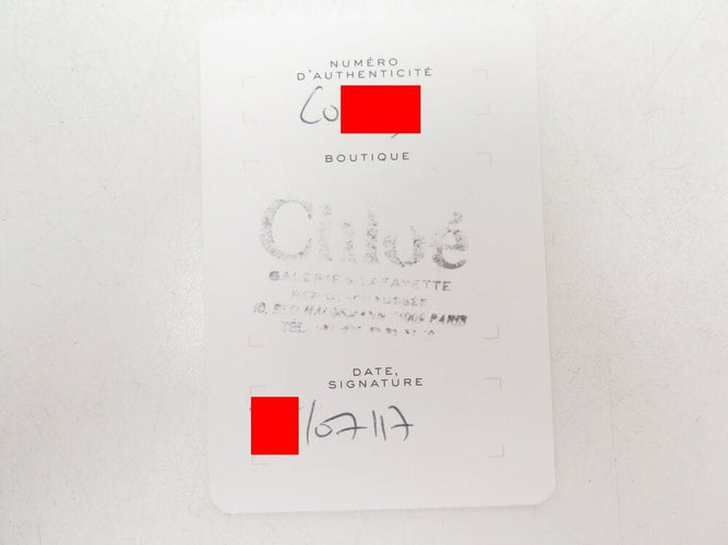 Bracelet sac a main CHLOE minaudiere bracelet nile bandouliere cuir gris bag 58 Facettes 268383