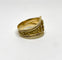 Bague 59 Bague byzantine en or jaune 18k saphirs et diamants 58 Facettes