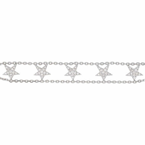 Bracelet Bracelet Or blanc Diamant 58 Facettes 4673468RV