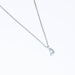 Collier Collier solitaire or blanc et diamant poire 0.60 ct 58 Facettes 240 570