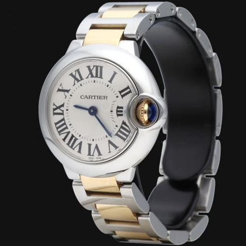 Montre Cartier Montre Ballon Bleu De Cartier 28Mm Quartz 58 Facettes MT44796