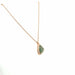 Collier Collier pendentif Green Saphir 2, 27 Carats Diamants 58 Facettes