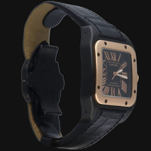 Montre Cartier Montre Santos 100 Xl Pvd 58 Facettes MT42324