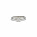 Bague 54 Solitaire or blanc et diamant 58 Facettes 240239R