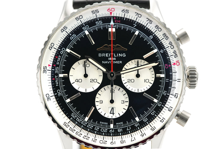 Montre Breitling - Navitimer B01 Chronograph 46mm AB0137 - Full Set 58 Facettes Breitling