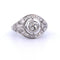 Bague 57 BAGUE LIBERTY EN OR BLANC 18 KT - DIAMANT 1,40 CT 58 Facettes