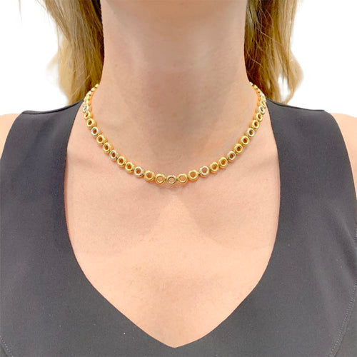 Collier Collier trois ors. 58 Facettes 34915