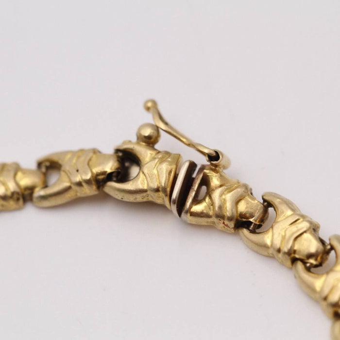 Bracelet Bracelet articulé doré 58 Facettes E360941