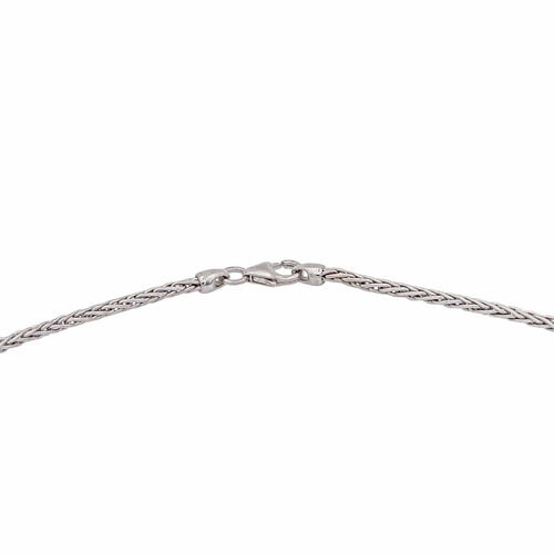 Collier Collier Maille palmier Or blanc 58 Facettes 3528937RV