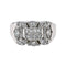 Bague 56 Bague Or blanc Diamant 58 Facettes 3888048CN