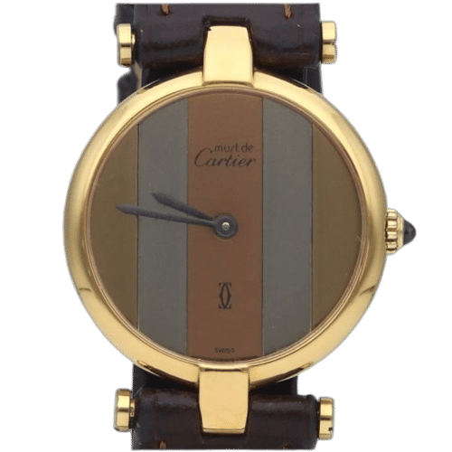 Montre Cartier Montre Must De Cartier Vermeil 58 Facettes MT43787