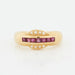 Bague 56 Bague Or Jaune - Rubis et Diamants 58 Facettes RÉF 6026/16