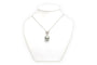 Collier Collier Art Nouveau en or blanc, perle de Tahiti et diamants 58 Facettes 22599