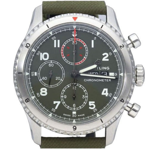 Montre Breitling Montre Aviator 8 Chronographe 43 58 Facettes MT41040