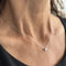 Collier Collier Point Light avec diamant de 0,27 ct 58 Facettes 425