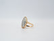 Bague 55 Bague ancienne diamant argent et or jaune 58 Facettes 4714