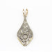 Pendentif Pendentif vintage en or et platine 58 Facettes D362745JC