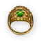 Bague 53.5 Bague Tsavorite 7,20 carats et pavage de citrines 58 Facettes 7662 A