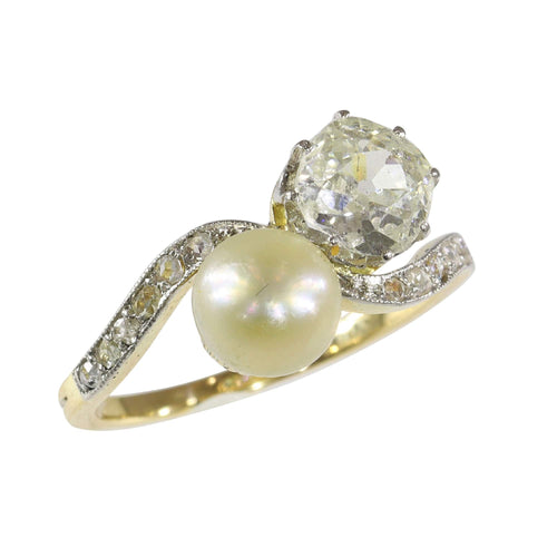 Amour historique : une bague Toi et Moi de 1900