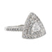 Bague 50 Bague Cocktail Or blanc Diamant 58 Facettes 2769471CN