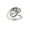 Bague Bague spirale avec diamants 58 Facettes 16182
