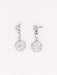 Boucles d'oreilles Boucles d'oreilles pendantes Art Déco diamants 58 Facettes J328