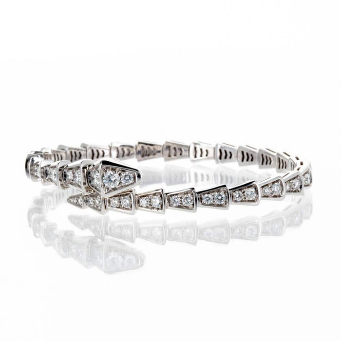 Bracelet BULGARI - Bracelet Serpenti Viper Diamants Small 58 Facettes 2.17838