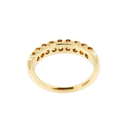 Bague 55 Bague Riviera avec diamants de 0,60 ct 58 Facettes 36983