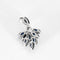 Pendentif Pendentif or gris et saphirs 58 Facettes LAV16963