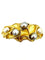 Bracelet GILBERT ALBERT. Bracelet or jaune 18K et perles 58 Facettes