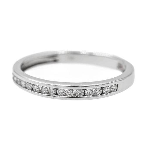 Bague 50 Bague Alliance Or blanc Diamant 58 Facettes 2897794CN