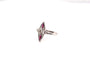 Bague 55.5 Bague Marquise Or blanc Diamants Rubis 58 Facettes 24974