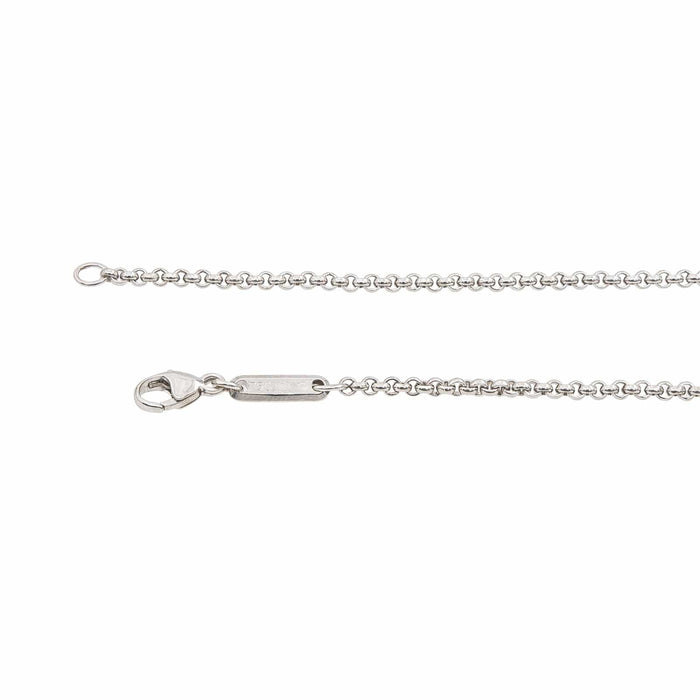 Collier Chopard Collier Pendentif Happy Diamonds Or blanc Diamant 58 Facettes 3292155CN