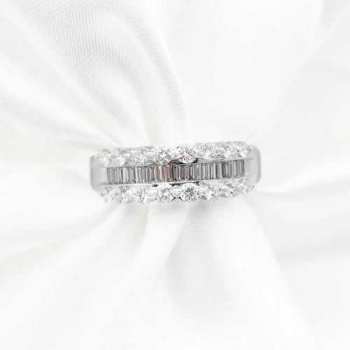 Bague Bague Riviera Ct 1,30 58 Facettes 17542