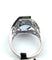Bague Superbe bague en or blanc massif 18 carats avec saphir naturel et diamants 58 Facettes