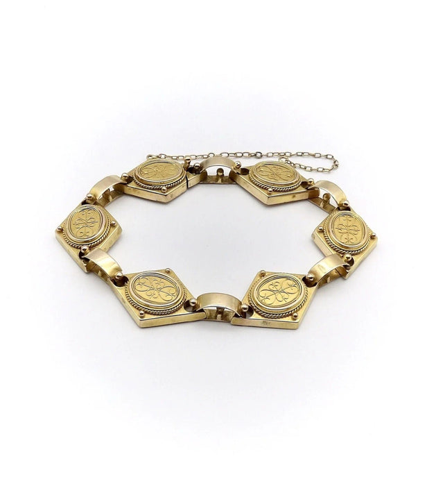 Bracelet Bracelet cannetille doré style étrusque 58 Facettes