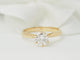 Bague 52.5 Bague solitaire en or jaune et diamant 0.97ct 58 Facettes 33118