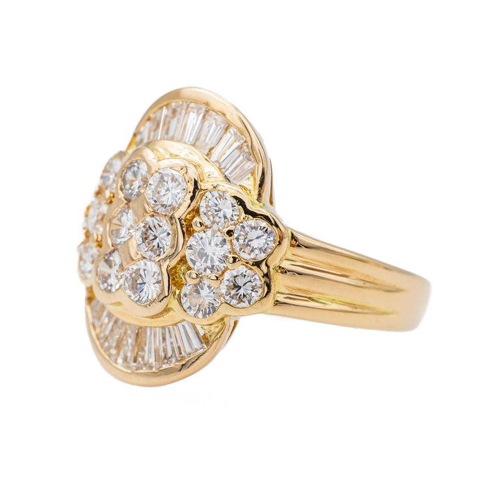 Bague 58 Bague Cocktail Or jaune Diamant 58 Facettes 3124123CN