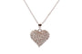 Collier Collier pendentif coeur diamants en or 58 Facettes 27586