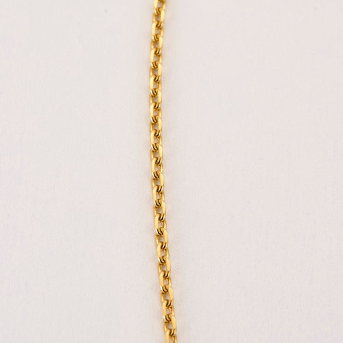 Collier Chaine maille forcat or jaune 58 Facettes ARL0663