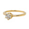 Bague 49 Bague Solitaire Or jaune Diamant 58 Facettes 3562624CN