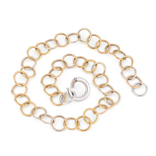 Collier Pomellato - Collier Lucciole Or Jaune & Or Gris 58 Facettes 1
