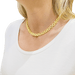 Collier Collier Cartier "Tyrana", or jaune, diamants. 58 Facettes 34144