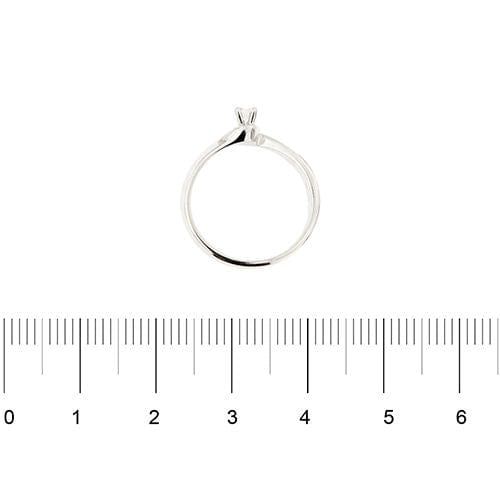 Bague 50 DAMIANI - Bague solitaire avec diamant 58 Facettes 37094