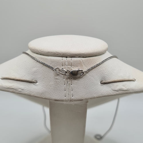 Collier Chaine or blanc 58 Facettes