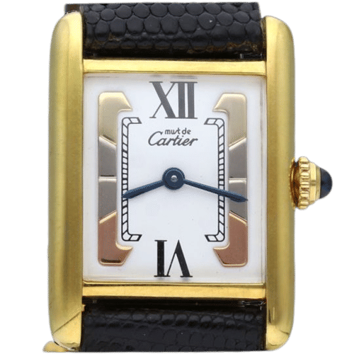 Montre Cartier Montre Tank Vermeil 58 Facettes MT44359