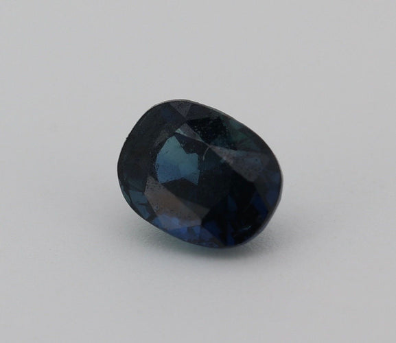 Saphir bleu 1.04cts non chauffé certificat