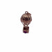 Hot Air Balloon Pendant Yellow Gold Ruby 58 Facettes