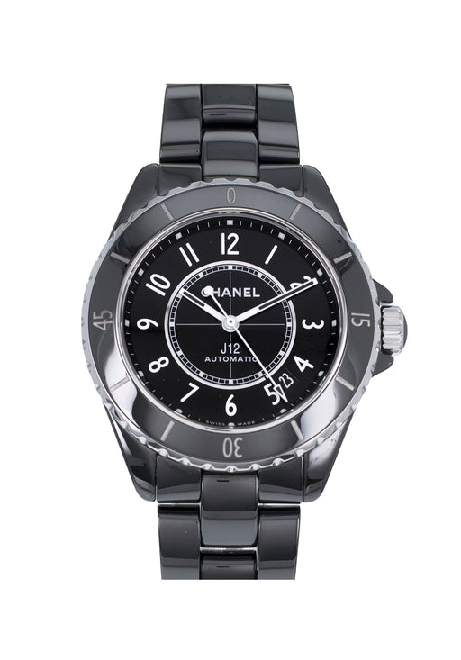 Watch CHANEL Watch J12 38 mm Automatic 58 Facettes 65222-61754