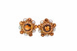 Citrine and cultured pearl earrings 58 Facettes 25605